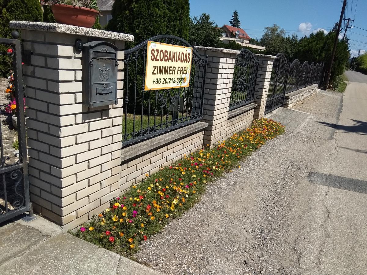 Hotel Anna Ilona Vendeghaz Badacsonytomaj Zewnętrze zdjęcie